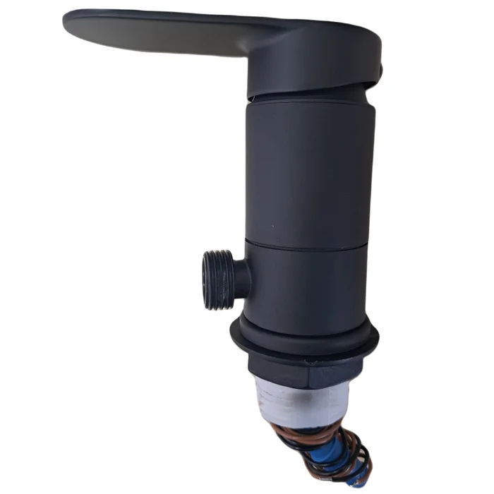 Reich Einhebelmischer Linnea für Dusche, schwarz