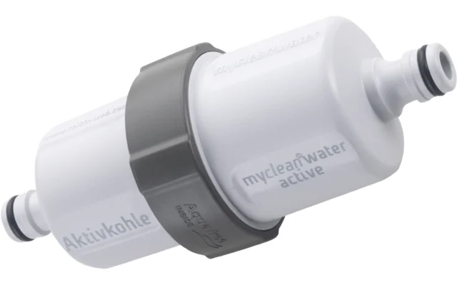 Reich myclean water active Frischwasserfilter mit Aktivkohle für Gardena Anschlüsse