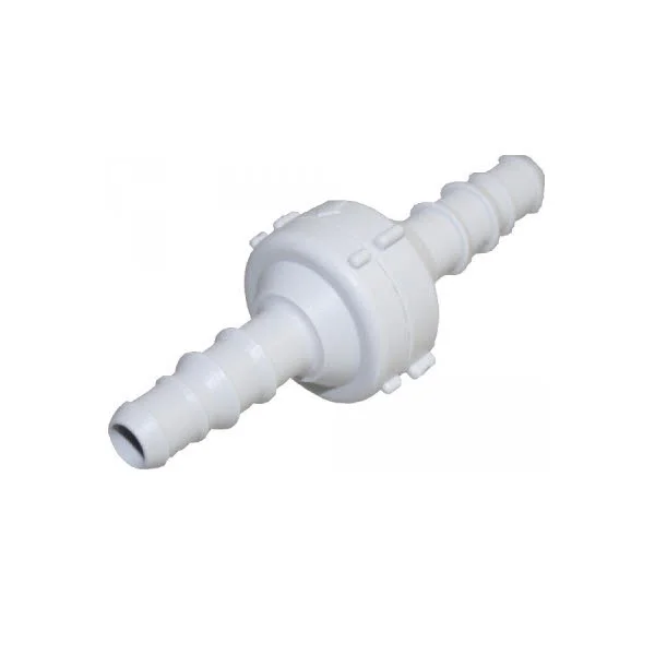 Reich Rückschlagventil, zwei Standardtüllen