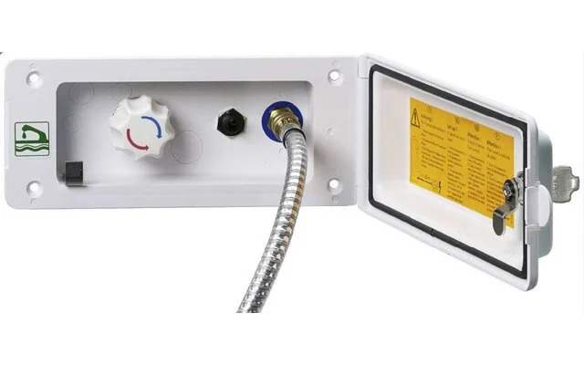 Reich Versorgungsklappe für Warmwasser ohne Schalter