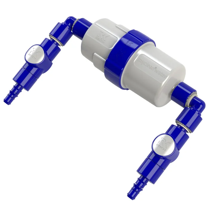 Reich Wasserfilter myclean water sterile – Schlauch, 2x gewinkelter Anschluss