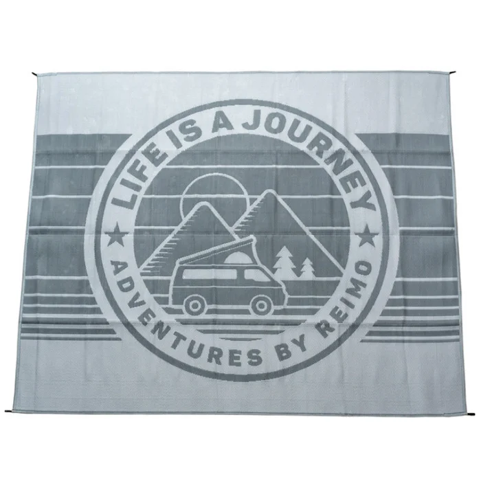 Reimo Tent Vorzeltteppich Life is a journey, 260 x 250 cm