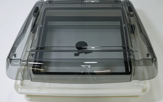 Remis RemiTop Vista Dachhaube 40 x 40 cm Rauchglas