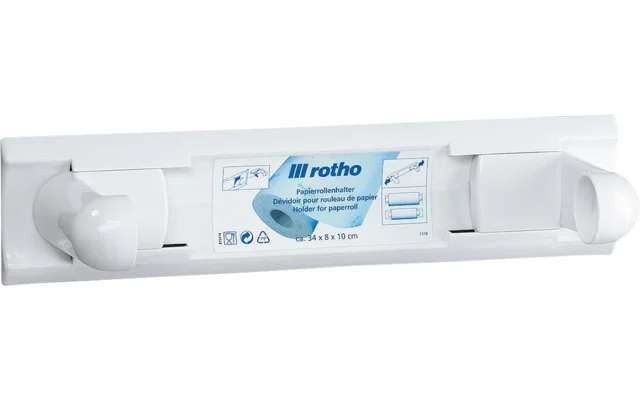 Rotho Küchenrollenhalter mit verstellbarer Halterung