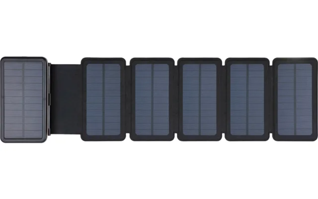 Sandberg 420-73 Solar 6 Panel mit Powerbank schwarz 20000 mAh