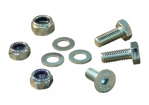 Satz Schrauben und Muttern für Stützradhalterungen