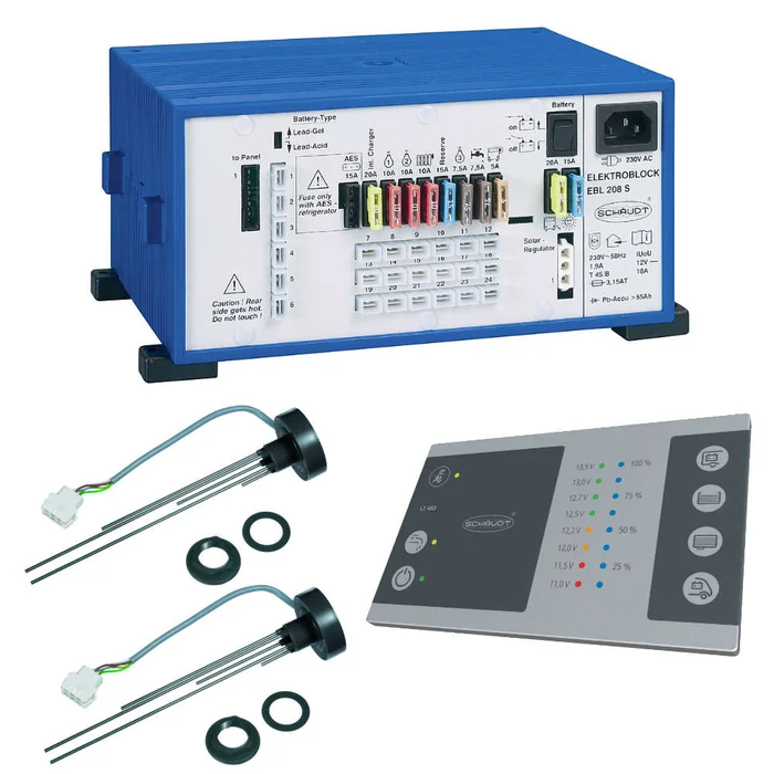 Schaudt Elektroblock EBL 208 mit Bedienpanel LT 453