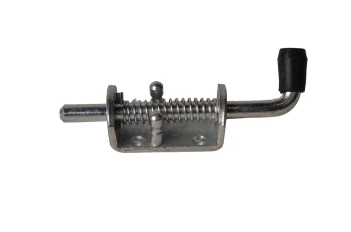 Schieberiegel mit Zugfeder verschließbar