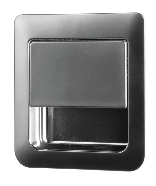 Schnappschloss 55 x 59 mm für Türstärken 12 – 18 mm – Chrom matt