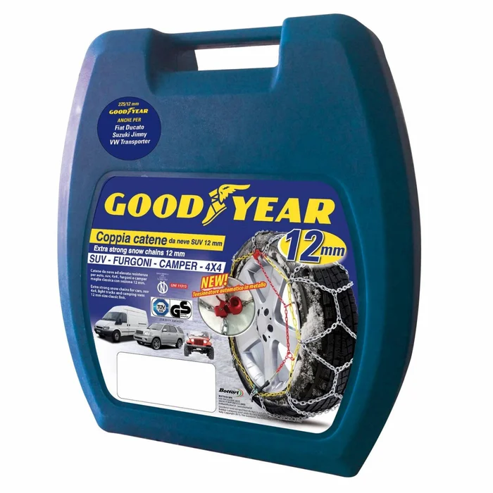 Schneeketten für Wohnmobil und Kastenwagen G12 Modell 230 GOOD YEAR