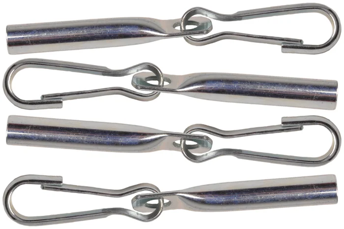 Seilende mit Haken für Seil und Schnüre (8 mm) – 4 Stück