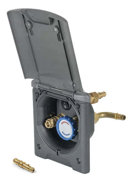 Servicedose für Außendusche – Weiß