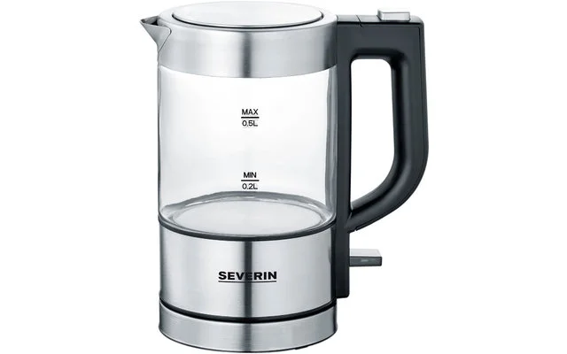 Severin WK 3472 Mini Glas-Wasserkocher 1.100 W 500 ml