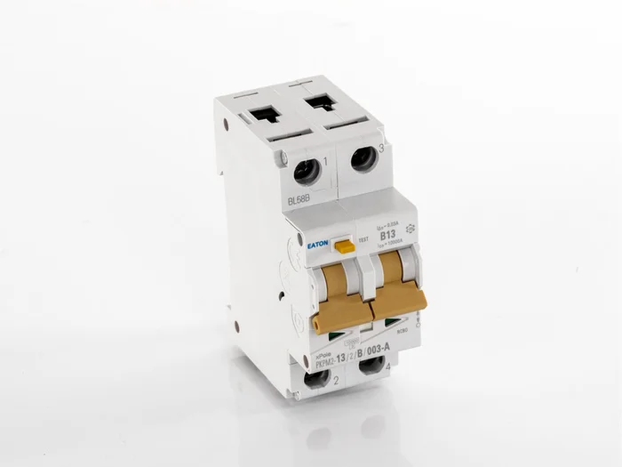 Sicherungsautomat 13 A mit FI-Schutzschalter – Ohne Gehäuse