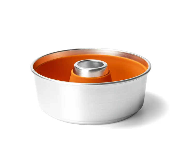 Silikonform für Camping Backofen Omnia Maxi (3 l) Ø 25 cm / H 9 cm – Orange