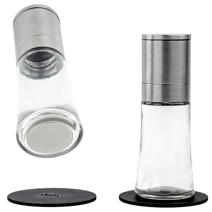 Silwy Magnet-Gewürzmühlen, 2 Stück