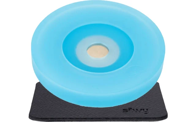 Silwy Magnet-Kondom für Stielgläser BLUE inkl. Pad