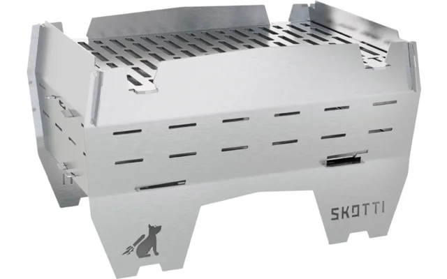 Skotti Tischgrill Mini für Holz / Gas / Holzkohle