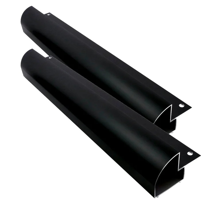 Solara Haltespoiler-Set AS680, 2 Stück – schwarz