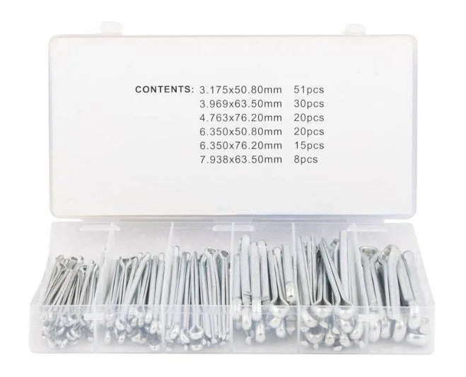 Sortiment Splinte 144-teilig