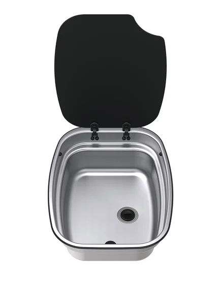 Spüle Edelstahl rechteckig B360 x T470mm 9,5 Liter