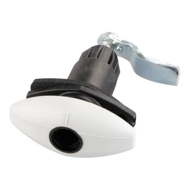 STS Drehspannverschluss Ellipse STS, lichtgrau, 78 mm