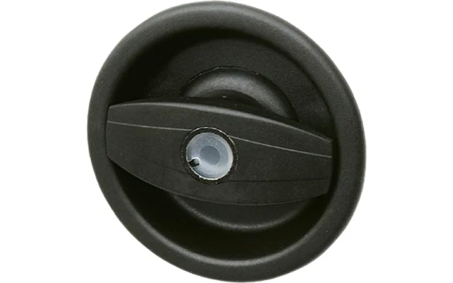 STS Europa Wohnwagen Aussenschloss rund schwarz