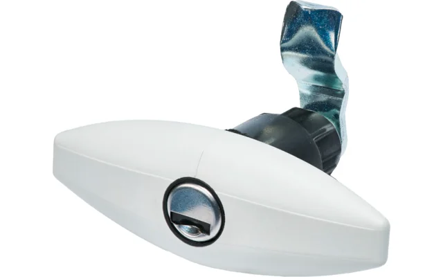 STS Kompressionsverschluss Ellipse, gr. Griff, STS/Zadi Zyl., Zubehör, gelber Stopfen, Fiat Bianco