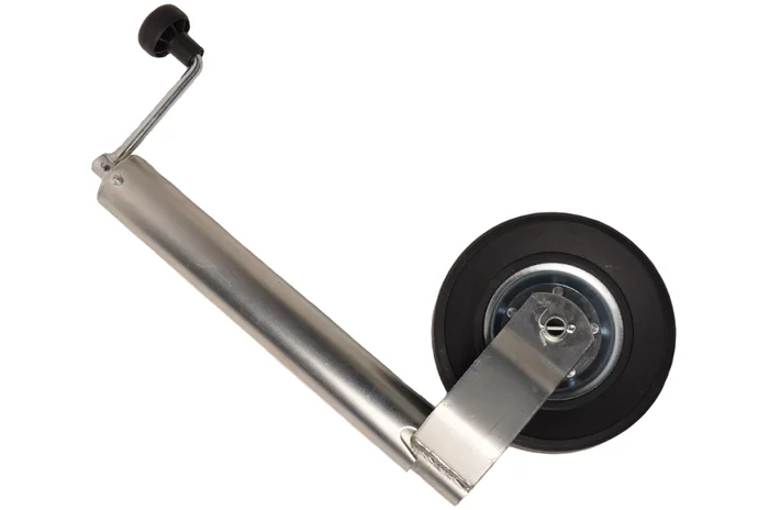 Stützrad 60 mm Stahlfelge für einzelne Klemme.