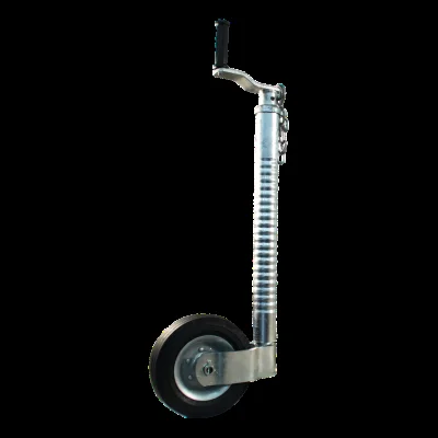 Stützrad – 48 mm – gerippt – 150 kg maximale Tragfähigkeit – Stahlfelge