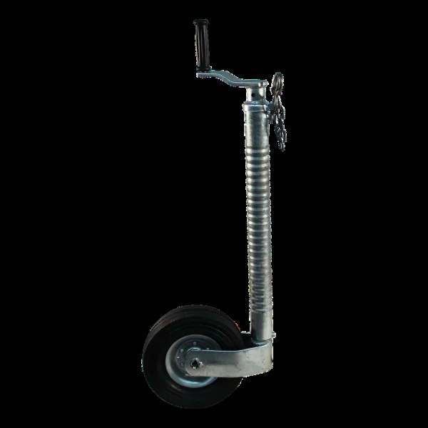 Stützrad – 48 mm – gerippt – 250 kg maximale Tragfähigkeit – Stahlfelge – geeignet für IFor Williams