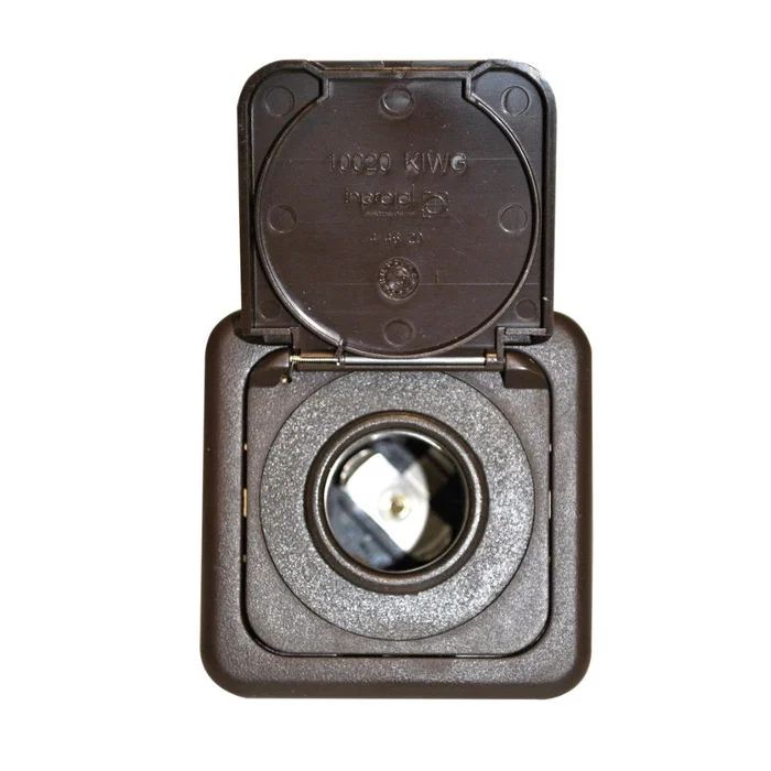 System 10.000 Steckdose 12 V braun