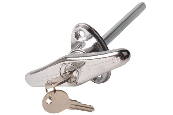 T-Griff/Türgriff + 2 Schlüssel