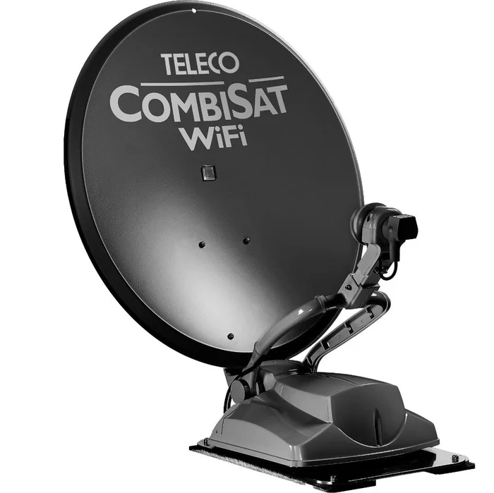 Teleco Sat-Anlage CombiSat WiFi 65 Twin, schwarz