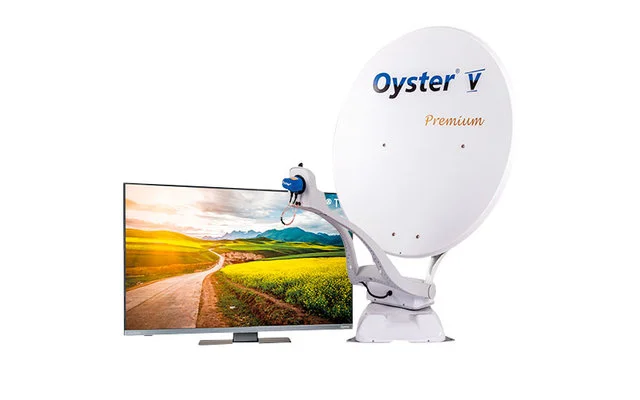 Ten Haaft Oyster V 85 Premium Skew Sat-Anlage inkl. Fernseher