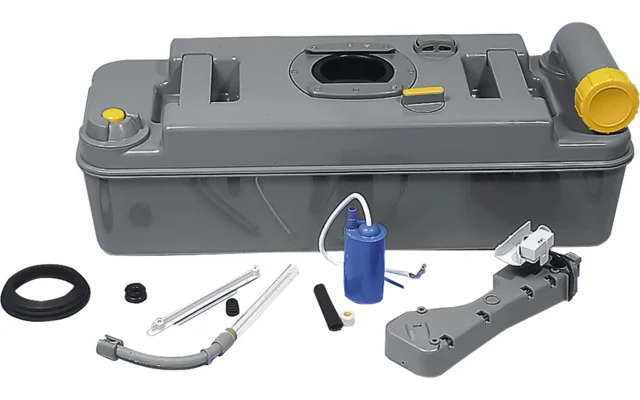 Thetford Abwassertank (links) passend zu Cassette C2/C3/C4