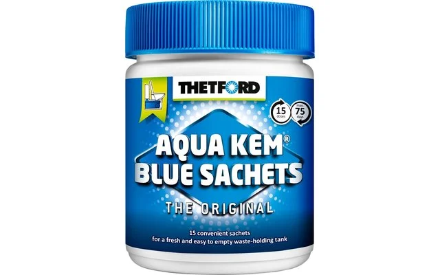 Thetford Aqua Kem Blue Sachets Sanitärzusatz 15 Tabs