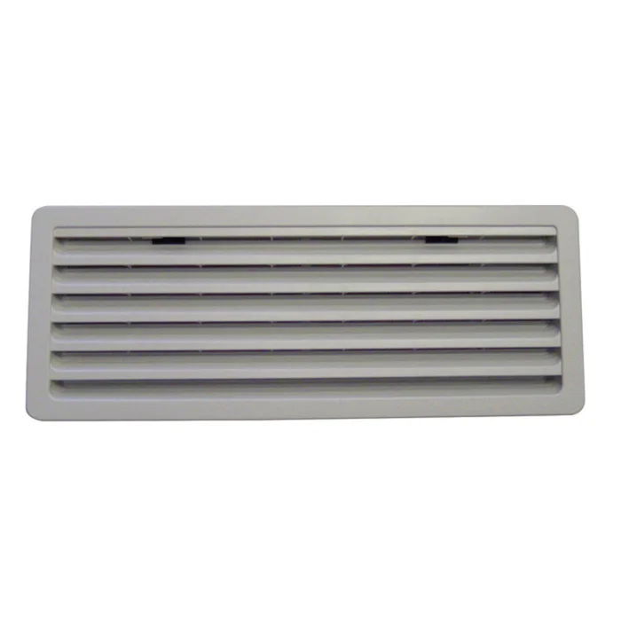 Thetford Lüftungsgitter für Kühlschränke 48,3 x 18,7 cm (klein) – lichtgrau
