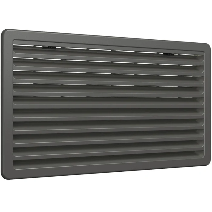 Thetford Lüftungsgitter für Kühlschränke, 52,3 x 28,2 cm (groß) – dunkelgrau