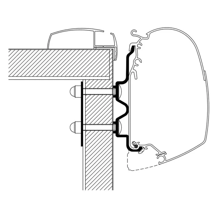 Thule Adapter-Set Hobby Optima Ontour Serie 5200