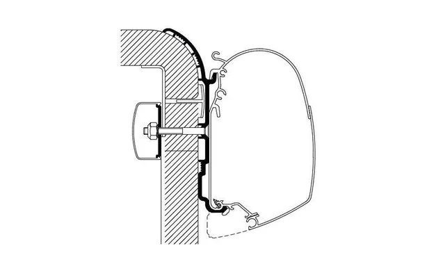 Thule Bürstner Markisenadapter
