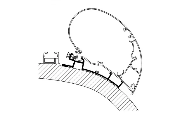 Thule Carthago Chic Adapter für Serie 6