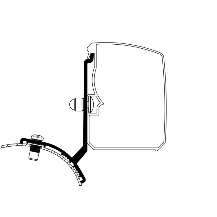 Thule Dachadapter Renault Trafic/Opel Vivaro/Fiat Talento/Nissan NV300 für 3200