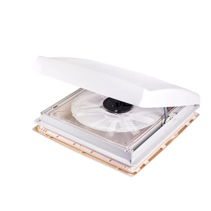 Thule Omnivent weiß mit Ventilator, 400 x 400 mm