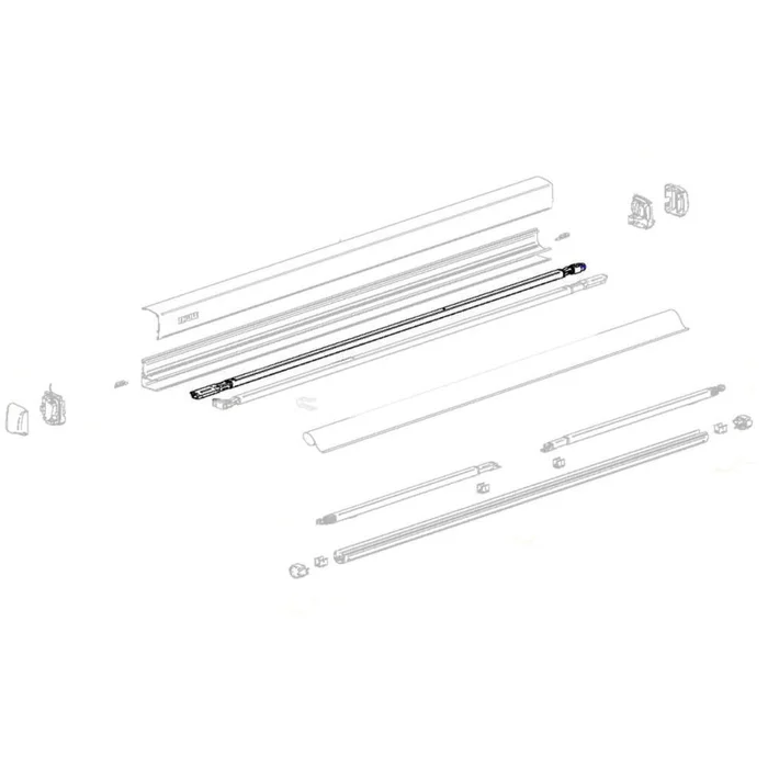 Thule Teleskoparm rechts, Länge 2,50 – 3,00 m für Omnistor 3200 (Nr. 1500603524)