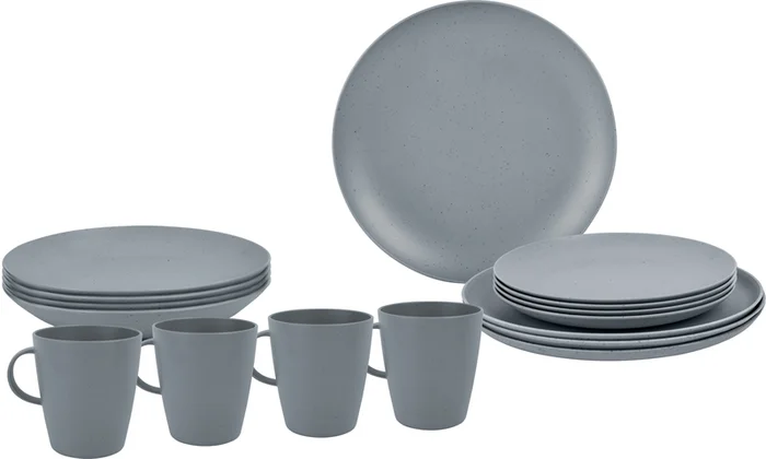 TIERRA MAGMA, Gaschirrset für 4 Personen