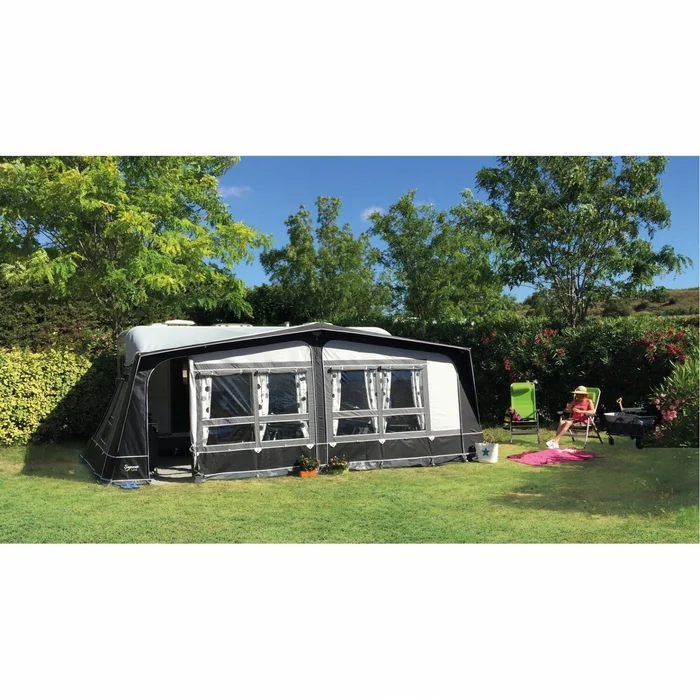 Traditionelles Vorzelt für Wohnwagen Onyx Tiefe 300 Größe 5 SUMMERLINE