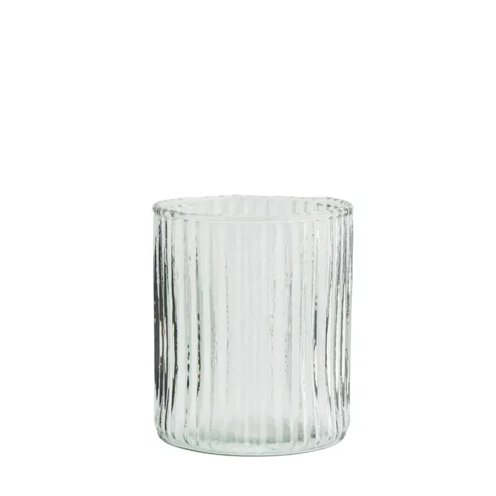 Trinkglas mit Rillen 6 Stück