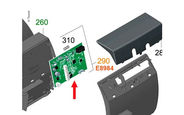 Truma Elektronik Combi 6 / 6 E