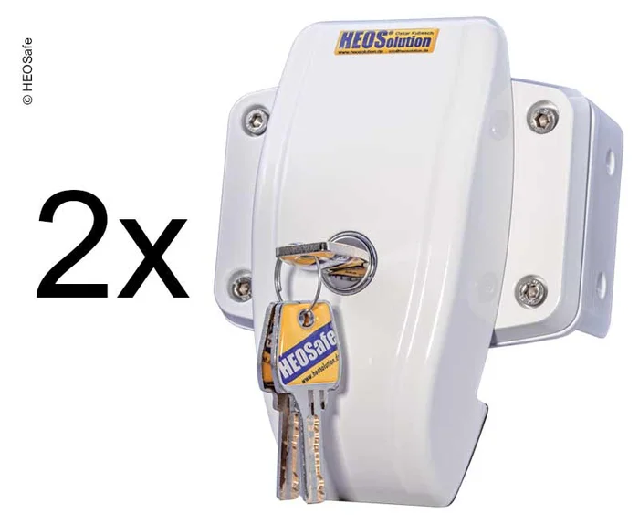 Türsicherung HEOSafe 2er Set weiß